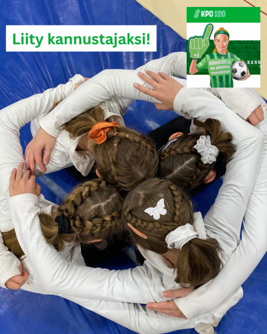 Liity kannustajaksi